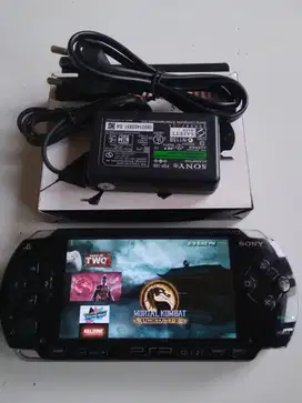 PSP Fat tebel series 1000 Memory game 16gb Fullgame Plus Cassan nya