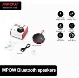 MPOW Vtin SoundHot Q1 Waterproof Bluetooth Speaker - VNBH221A Black