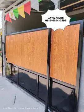 Pintu pagar motif grc 01