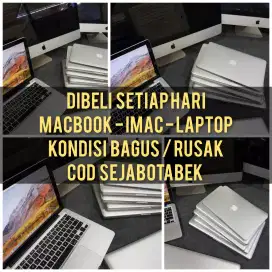 Siap Nampung Macbook Pro Retina Air Retina IMAC KONDISI BAGUS RUSAK