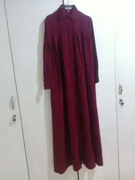 Gamis merk greenlabel size M hanya sekali pakai hb:380.000 hj:195.000