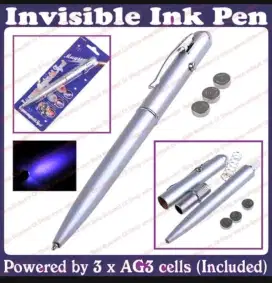 Invisible Ink Pen