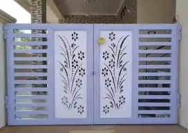 Pintu Dorong Plat Laser/Cutting Sekip Jaya