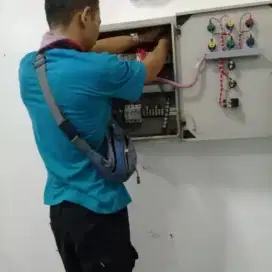 Tukang listrik dan plafon