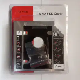 SSD HDD Caddy tebal 12.7mm harddisk sata