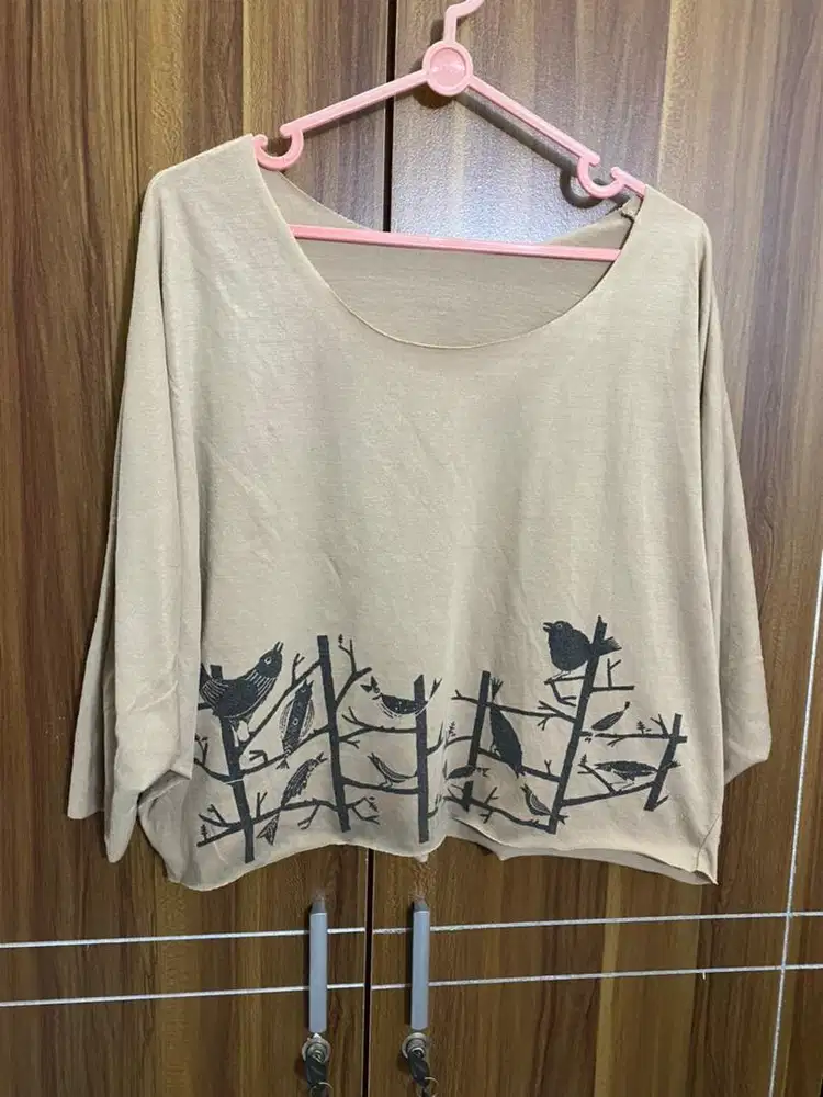 Brown Bird Top preloved