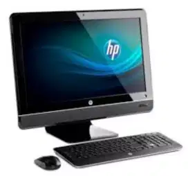 Jual cepat pc all in one HP core i5 layar 23in