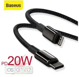 Kabel data Baseus Tungsten PD 20W Type C to Lightning iPhone 12 PRO