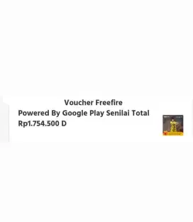 Voucher google play freefair