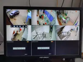 Pasang Cctv HILOOK 4 Kamera 2MP Bergaransi