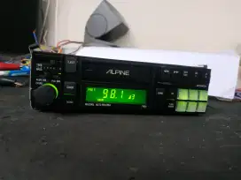 Tape radio alpine jadul antik