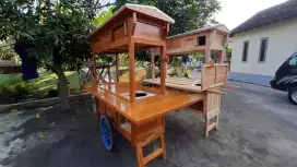 Gerobak angkringan wedangan cod