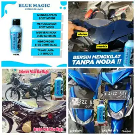 Pengkilap Body Motor Mobil Blue Magic Kinclong