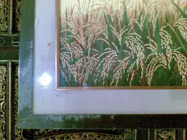 LUKISAN PANEN 3 in 1, limpahnya rejeki, sertipikat