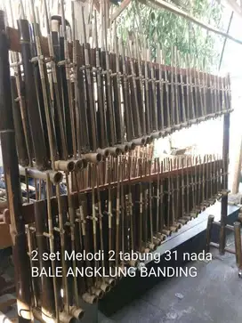 Angklung melodi 2tab 2set 31 nada