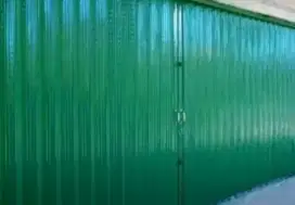 Rolling door folding gate