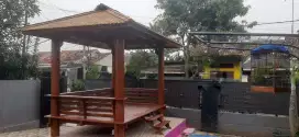 Gazebo coconut wood