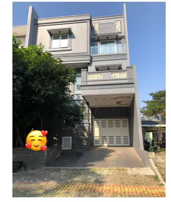 Rumah cantik di jual di komplek the bukit ancol