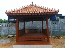 Gazebo kayu nangka