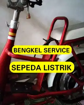 Sepeda Listrik Layanan Service Sparepart Bergaransi