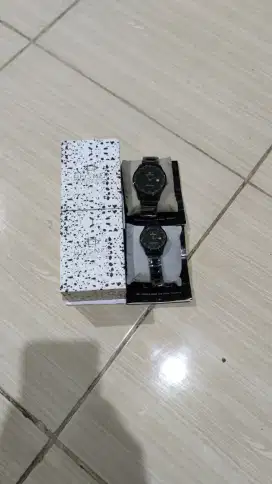 Jam tangan hegner couple pasangan sepasang Original