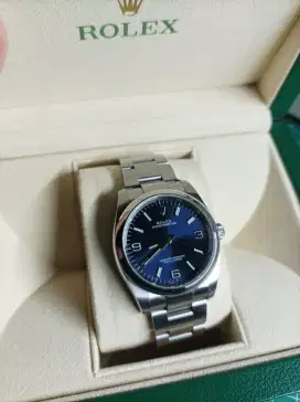 TURUN HARGA Jam rolex oyster perpetual 36 2019 blue explorer dial