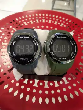 Jam Tangan Model Digital Kecil Merek Hush Puppies