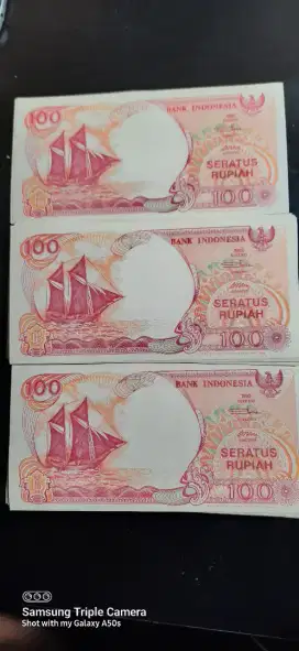 uang kertas 100 pinisi