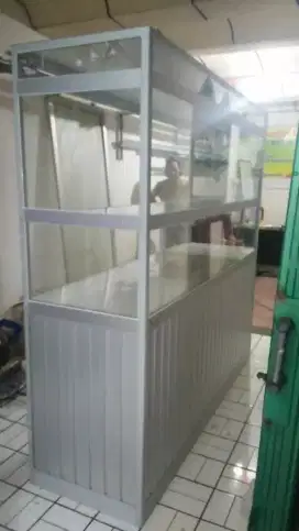 Gerobak/ Etalase nasi Padang
