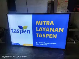 Jasa Huruf Timbul dan Neon Box Bandung Cimahi | Dayatama Advertising