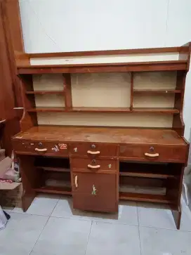 Meja Belajar Jati custom