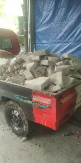 Jasa buang puing/sampah kering/pindahan