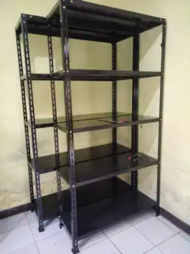 rak besi full hideung sae juragan