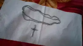 Kalung salib titanium