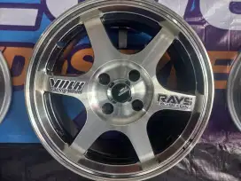 Velg TE37 Rays  RING15 FOR BRIO JAZZ  SIGRA VIOS YARIS  KARIMUN