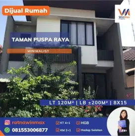 Dijual Rumah Minimalis Taman Puspa Raya!!