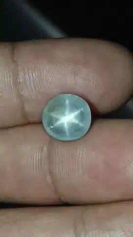 blue star sapphire 3.4 crt safir ceylon body kaca harga pas no nego