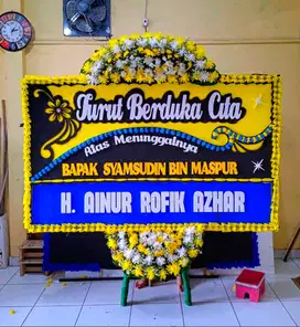 Karangan bunga papan yang cocok untuk acara keagamaan