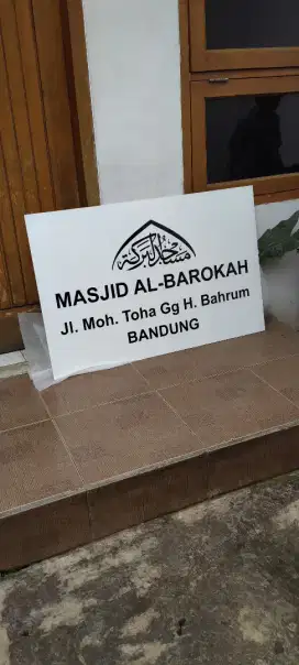 Plang Akrilik & plat
