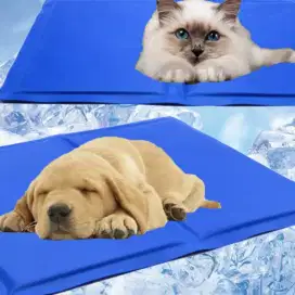 Alas tidur duduk anjing kucing bahan gel dingin
