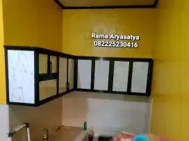 Kitchen set aluminium tebal Anti rayap anti karat modern kuat awet