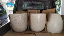 Minimalis dan mewah kerajinan terazo