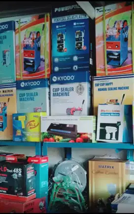 (RUMAH TEKNIK JOGJA,)aneka mesin cup sealer, harga mulai 650rb