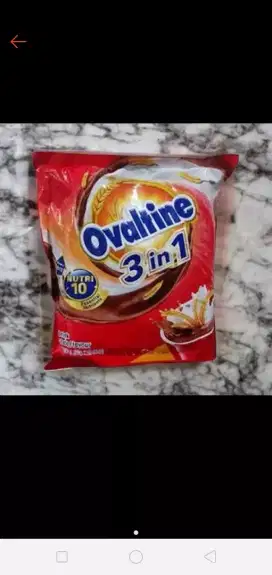 Ovaltine 3in1  sachet Malaysia isi 20