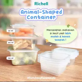 Animal-shaped Containers 100ml - 8 pcs
