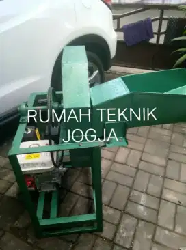 (RUMAH TEKNIK JOGJA)Mesin perajang jerami dan copper dng mesin