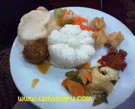 Piring terbangan pesta pernikahan gaya klasik