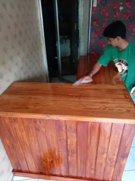 Meja mini bar...