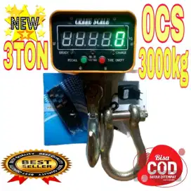 timbangan digital gantung ocs 3000kg/3ton + remot