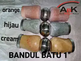 Ornamen Pagar Bandul Batu 1 inchi banyak warna